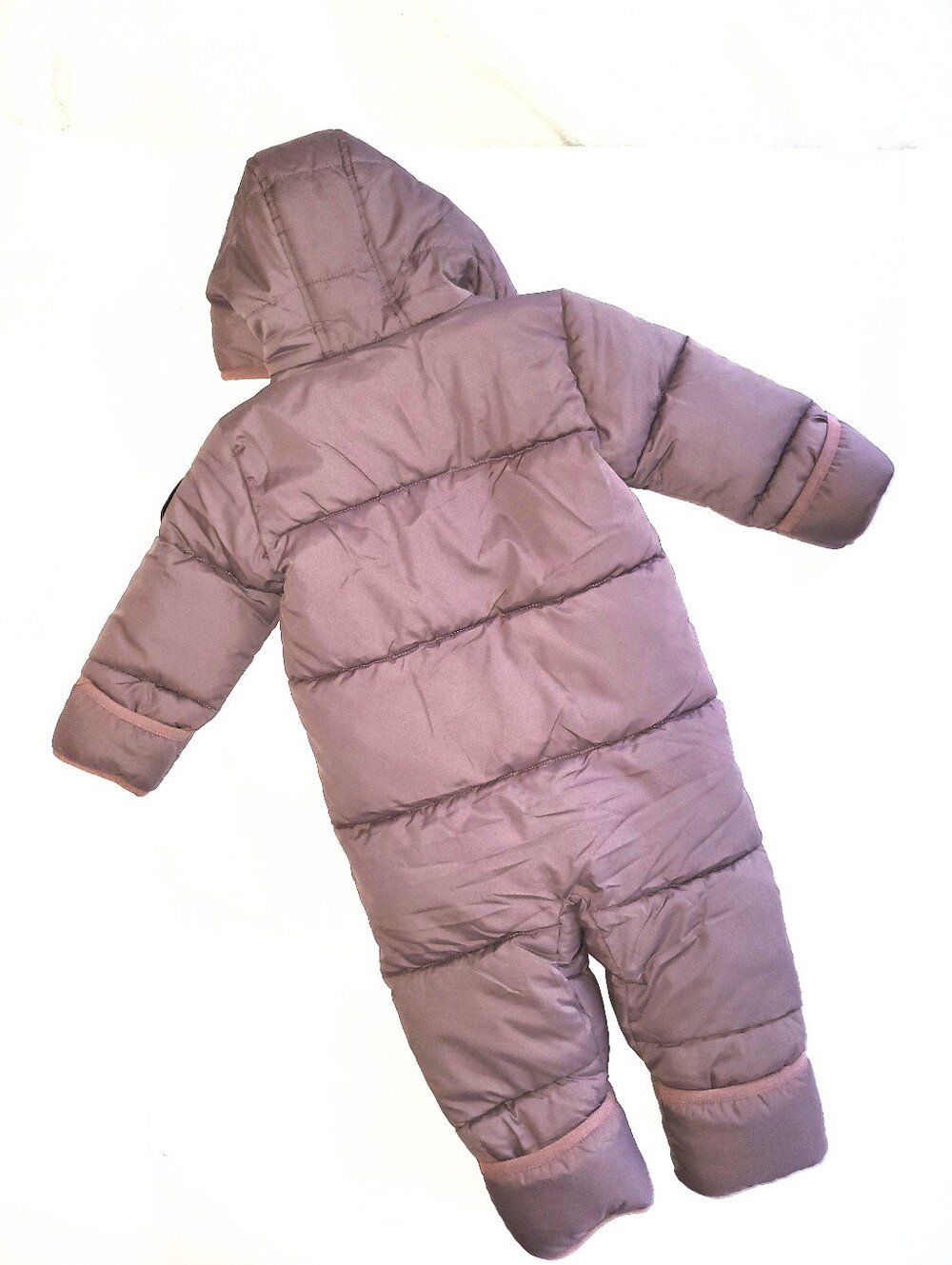 NWT Free Country Quilted Puffer Baby Snowsuit Winter Bunting Size 9-12 Months - Picture 15 of 16